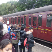 Year 4's Victorians Topic - the Worth Valley Railway, the location of The Railway Children