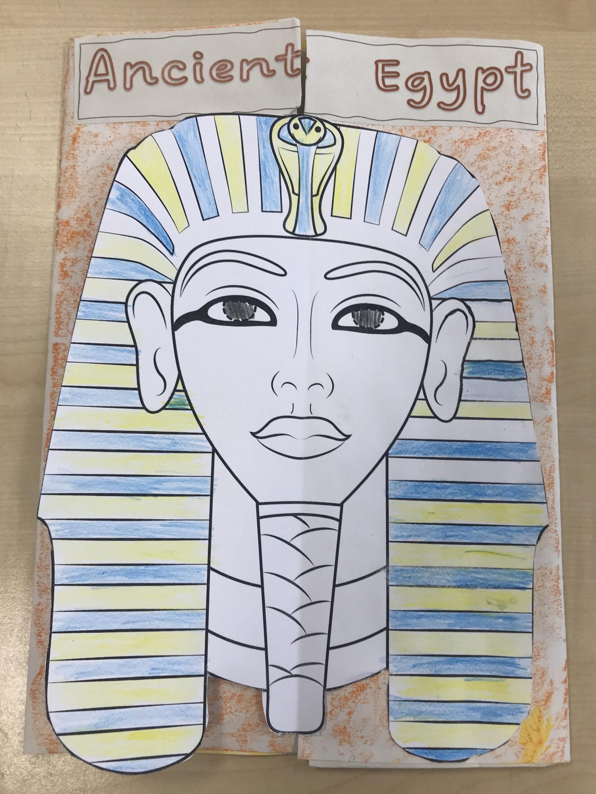 Ancient Egypt art in Year 3 – wow! – Beckfoot Heaton Primary School and ...